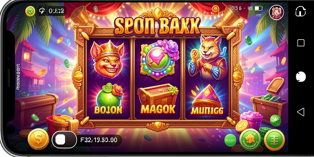 Tampilan gameplay F32 yang menarik dan penuh warna.