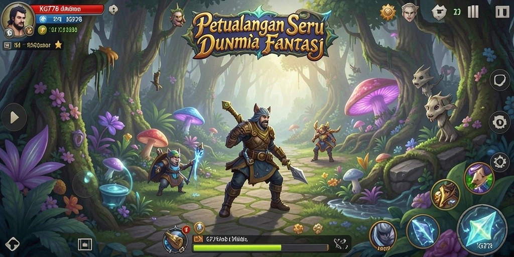 Gameplay seru dengan aksi petualangan yang mendebarkan.