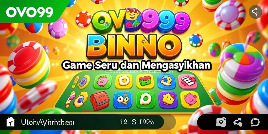 Tampilan gameplay menarik dari OVO99 yang menampilkan suasana bingo.