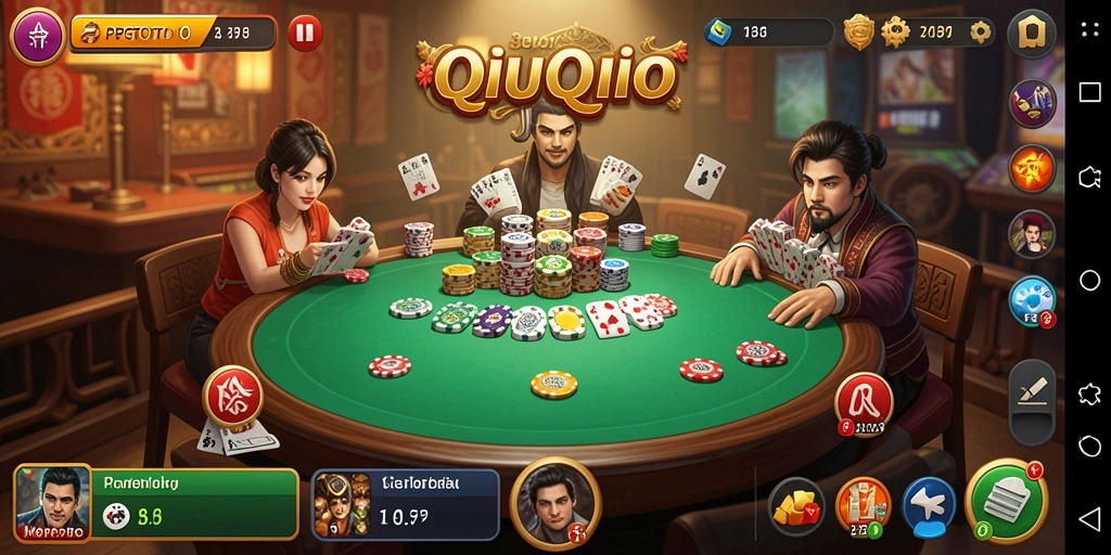 Tampilan menarik gameplay QiuQiu di PGTOTO.