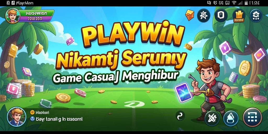 Screenshot utama menampilkan gameplay seru dari PLAYWIN yang menarik.