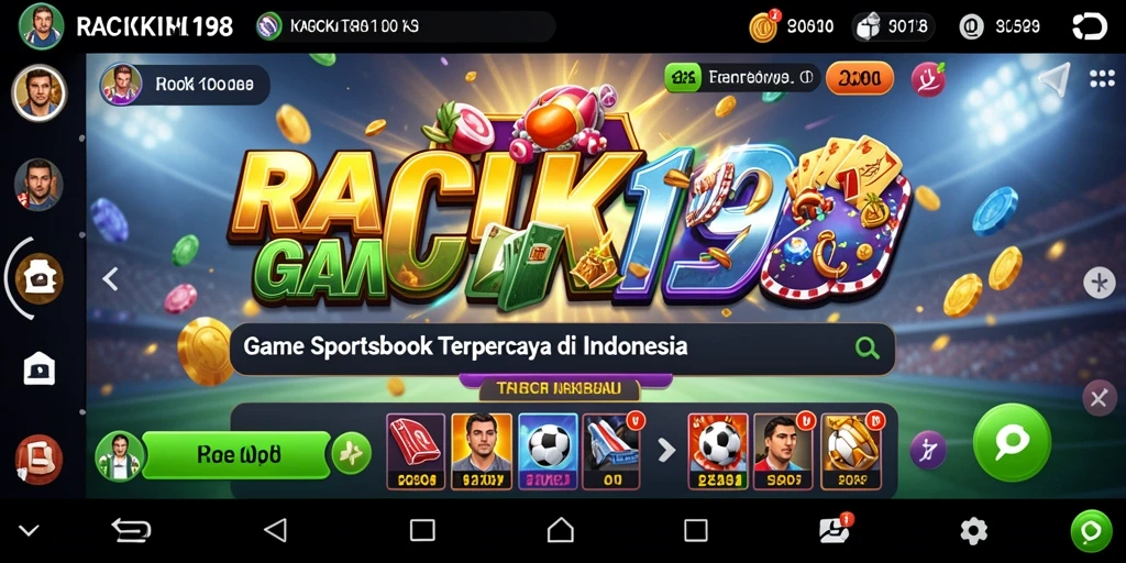 Tampilan gameplay menarik di RACIK198 dengan berbagai pilihan taruhan olahraga.