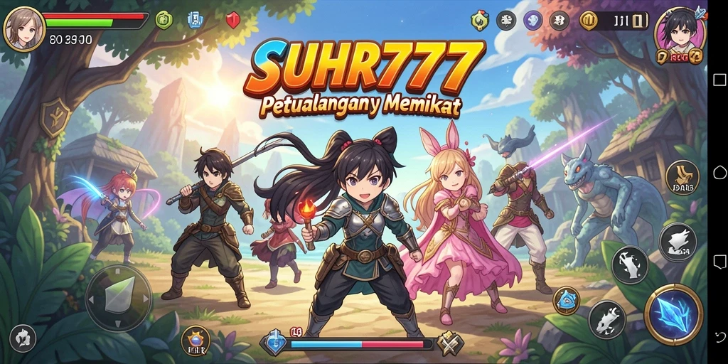 Gameplay SUHU777 yang menarik dengan karakter Anime yang keren.